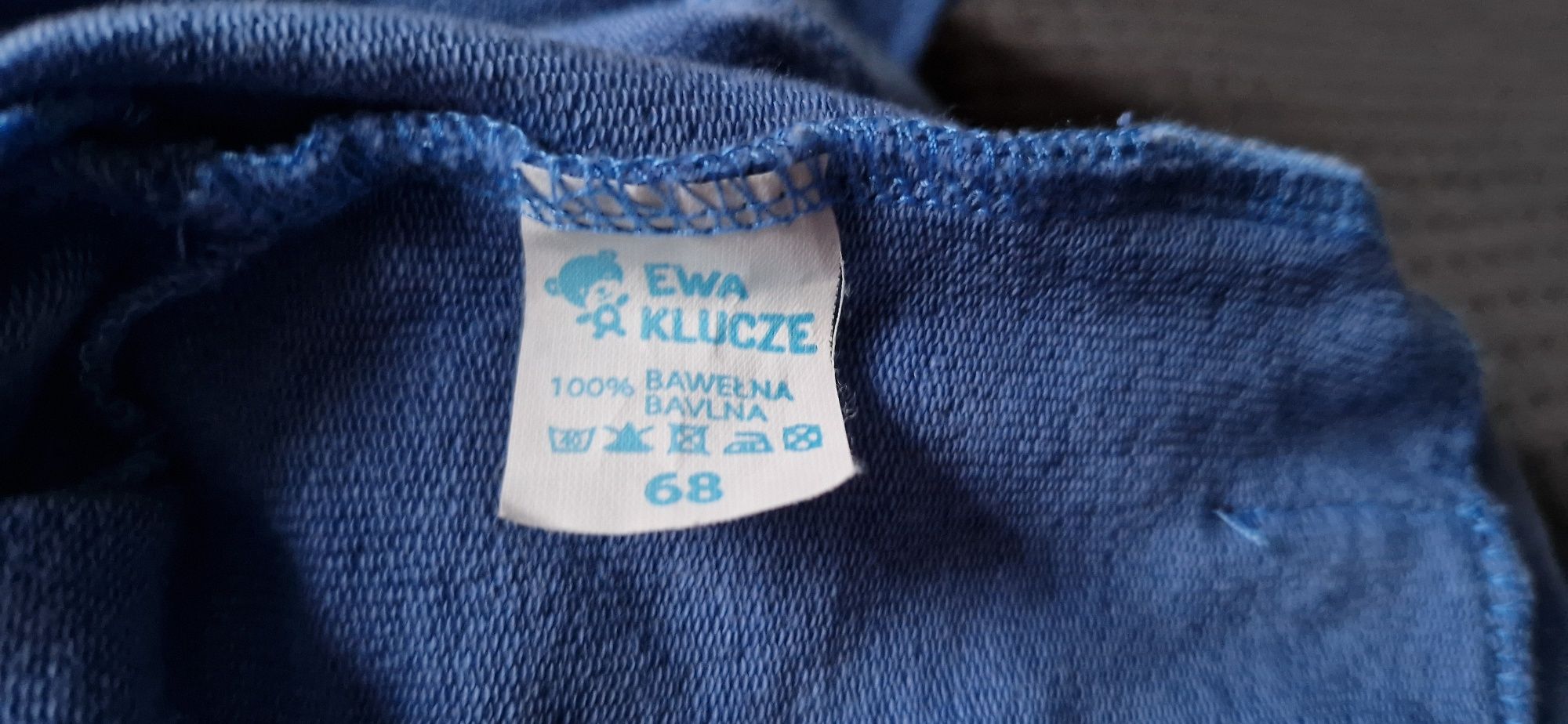 Kaftanik i ciepła bluza - rozmiar 68 dla niemowlaka, 100% bawełna. Eev