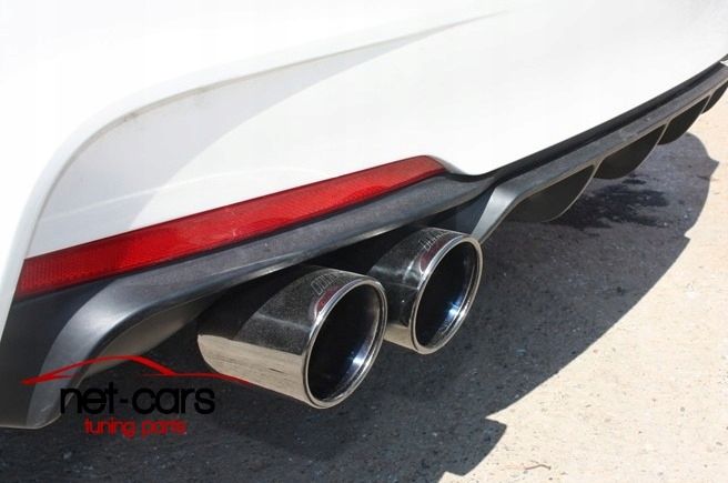 Układ wydechowy + dyfuzor BMW 3 F30 F31 MPerformance czarny połysk