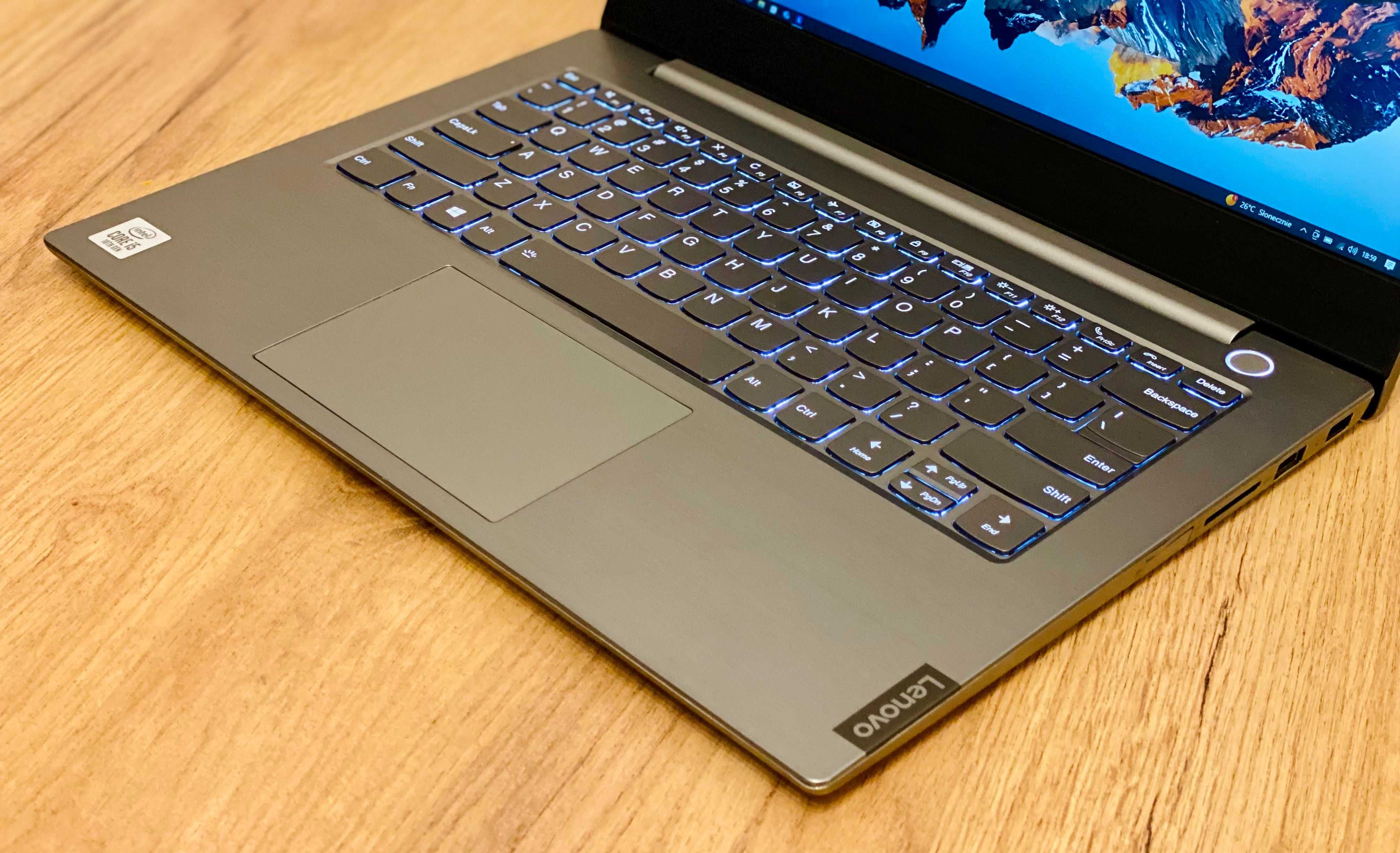 Lenovo ThinkBook 14" Intel i5 10-gen, 16Gb DDR4, SSD UHD, USB-C, 1,5kg