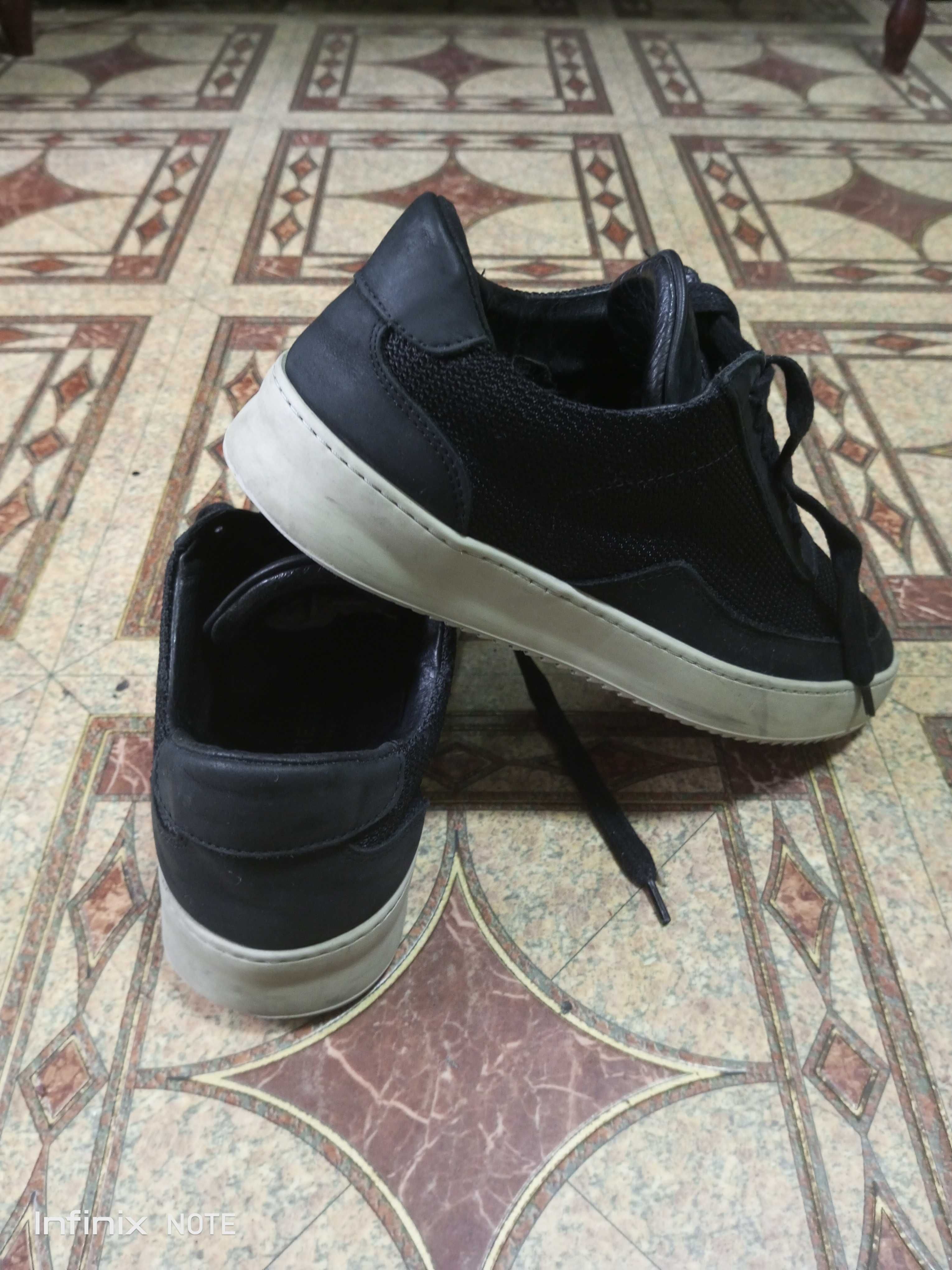Кожаные мокасины деми "унисекс" от Filling Pieces, Дания. 39р
