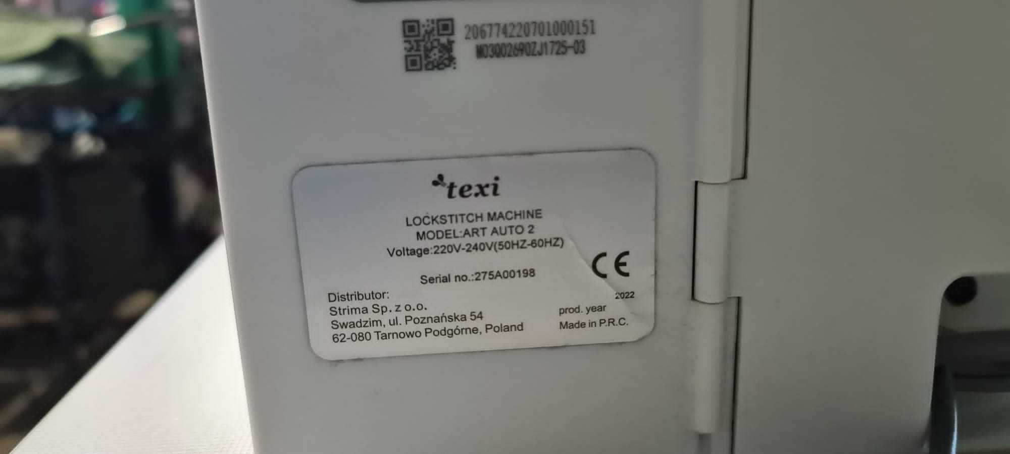 Maszyna stębnówka TEXI ArtAuto 2