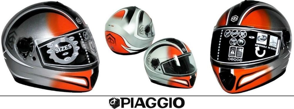 Capacetes NOVOS integral Piaggio - Vespa