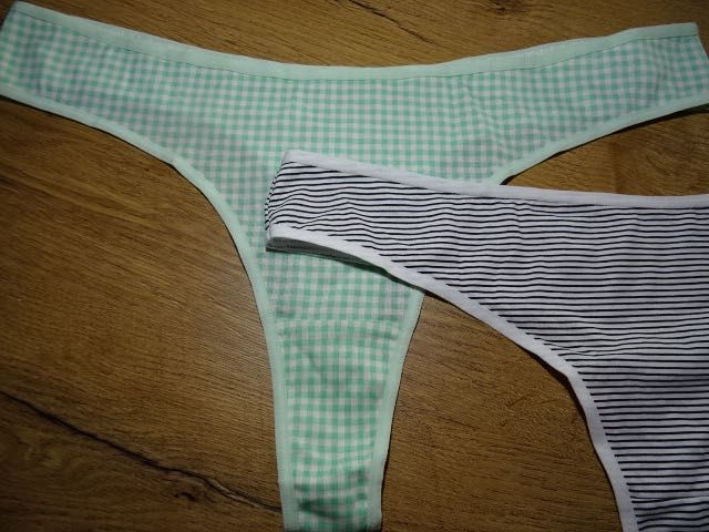 Primark 2 x stringi bawełniane nowe L