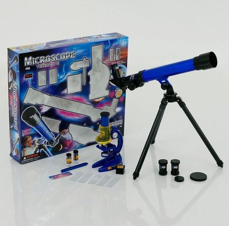 Детский Микроскоп и Телескоп 2 в 1. CQ 031
