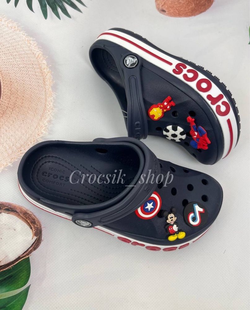 Дитячі крокси сабо хлопчик/дівчинка crocs Bayaband clog