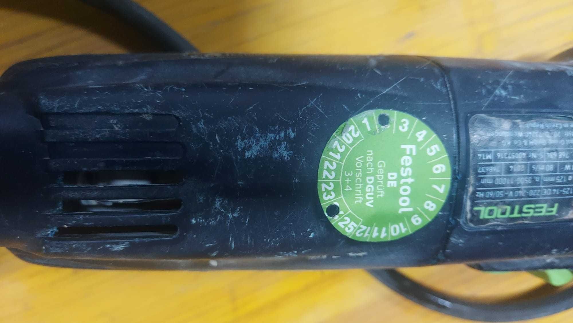 FESTOOL Szlifierka do betonu z osprzętem diamentowym DSC-AG 125 14 DE