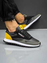 Кроссовки Reebok Clаssіc Grey Black Yellow White