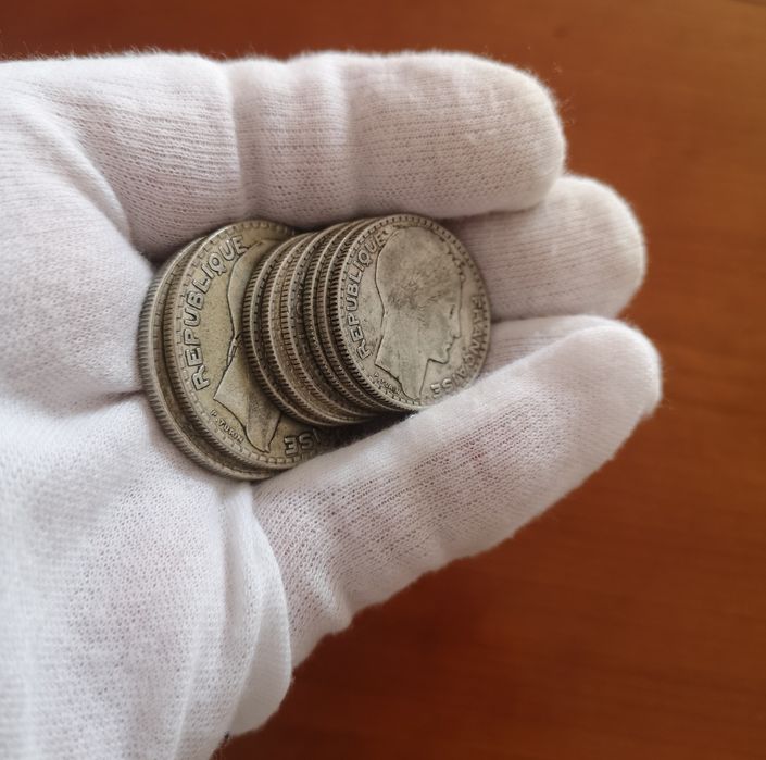 moedas prata 10 e 20 francs Turin (#8)