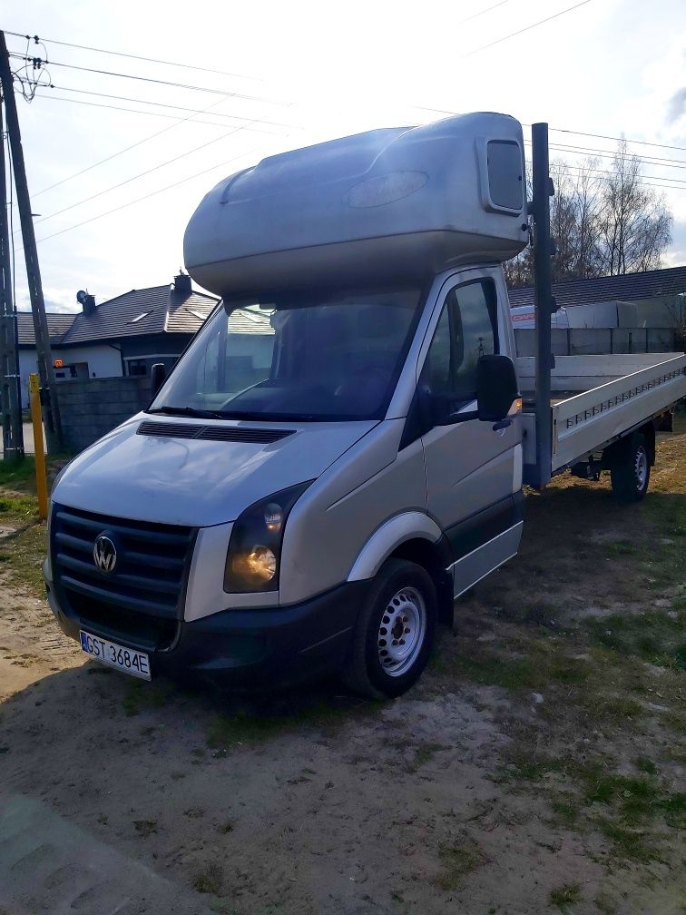 VW Crafter 2.5 TDI Long 4.3m. Kabina sypialnia  Niski przebieg