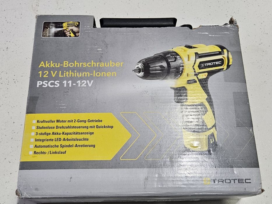 Wiertarko wkrętarka TROTEC
