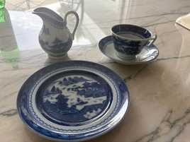 Vista Alegre Canton Blue Decor actual