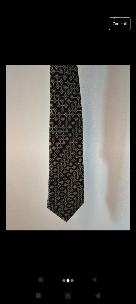 Krawat męski elegancki