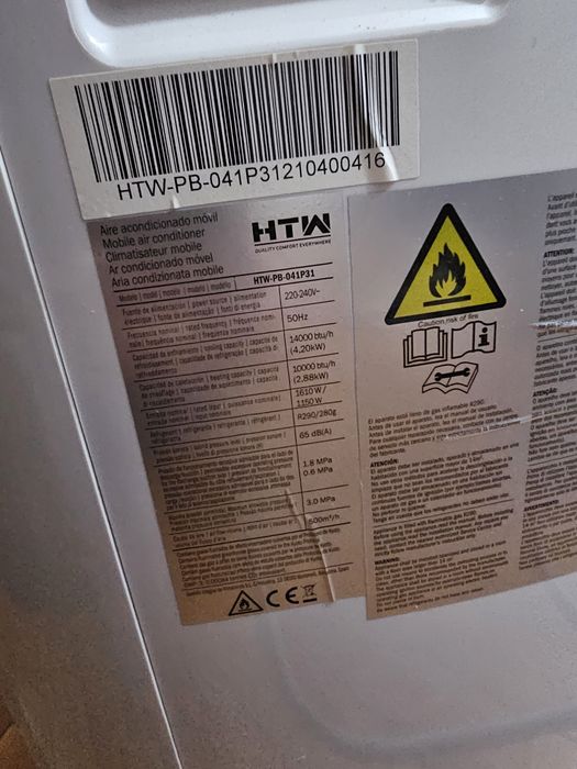 Ar condicionado portátil