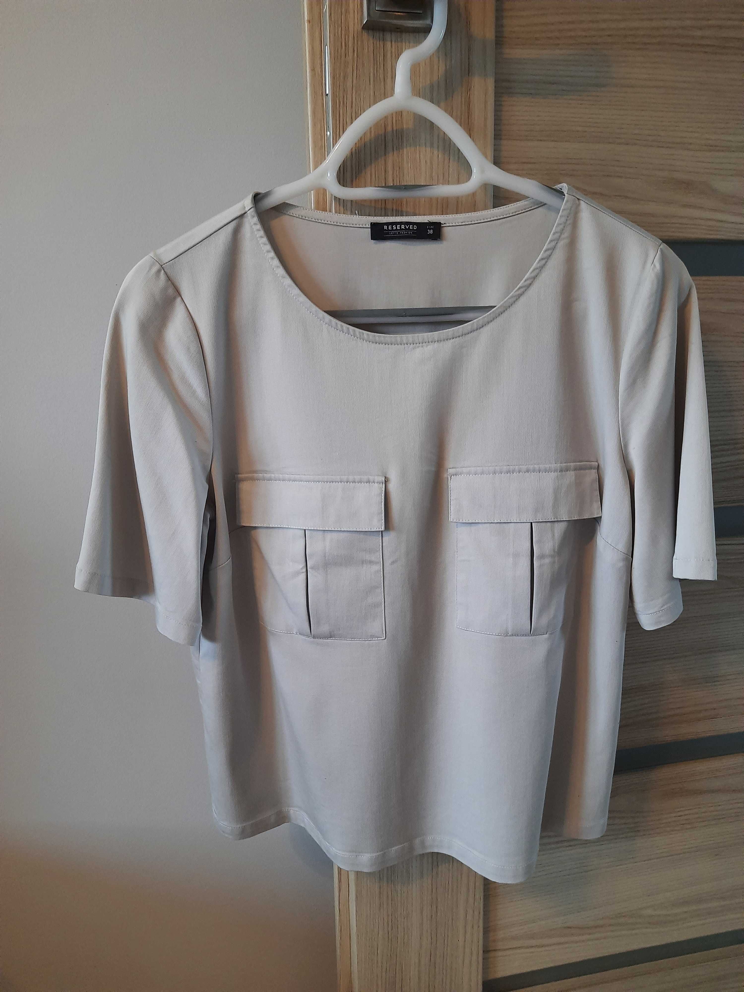 bluzka damska szary Reserved rozm. 38 M