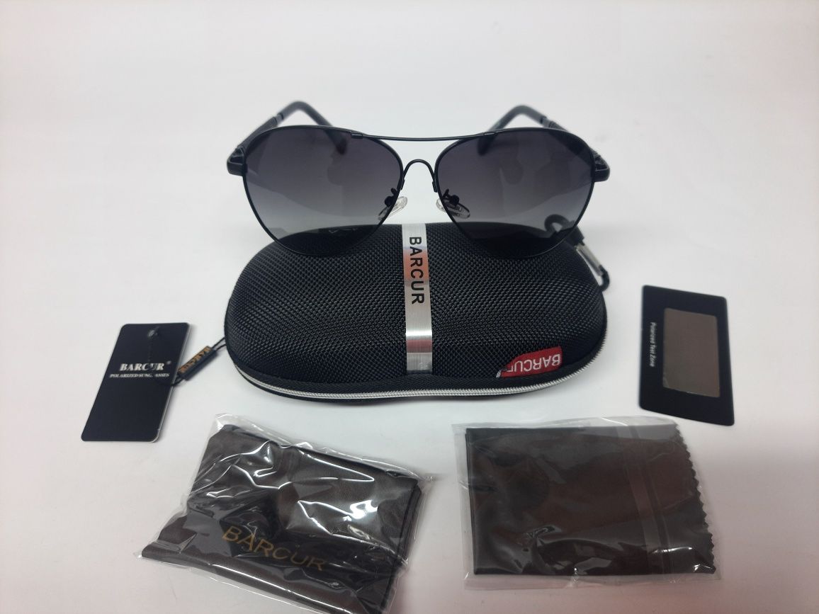 Okulary przeciwsłoneczne BARCUR z filtrem UV-400 i polaryzacją