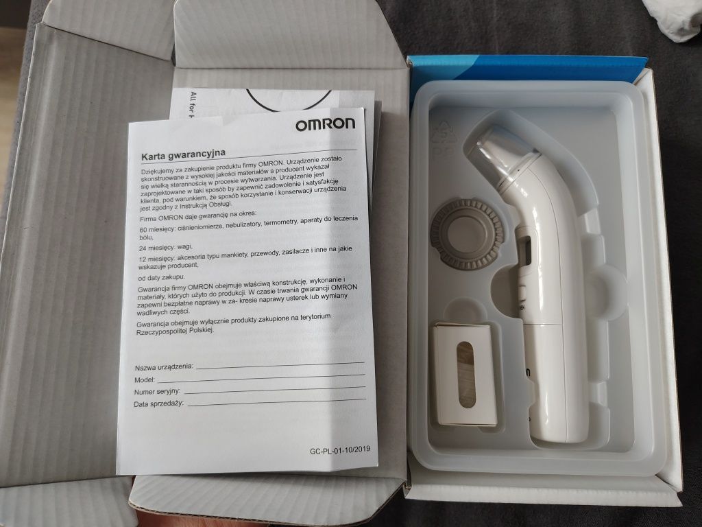 Termometr do ucha Omron Gentle Temp 520