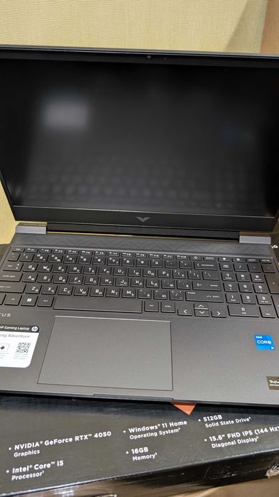 HP Victus Gaming 15-fa1082wm (A2BZ7UA) — бюджетний ноутбук з RTX 4050!