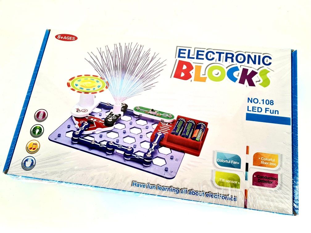 Zestaw edukacyjny Mały Elektryk nowy zabawki