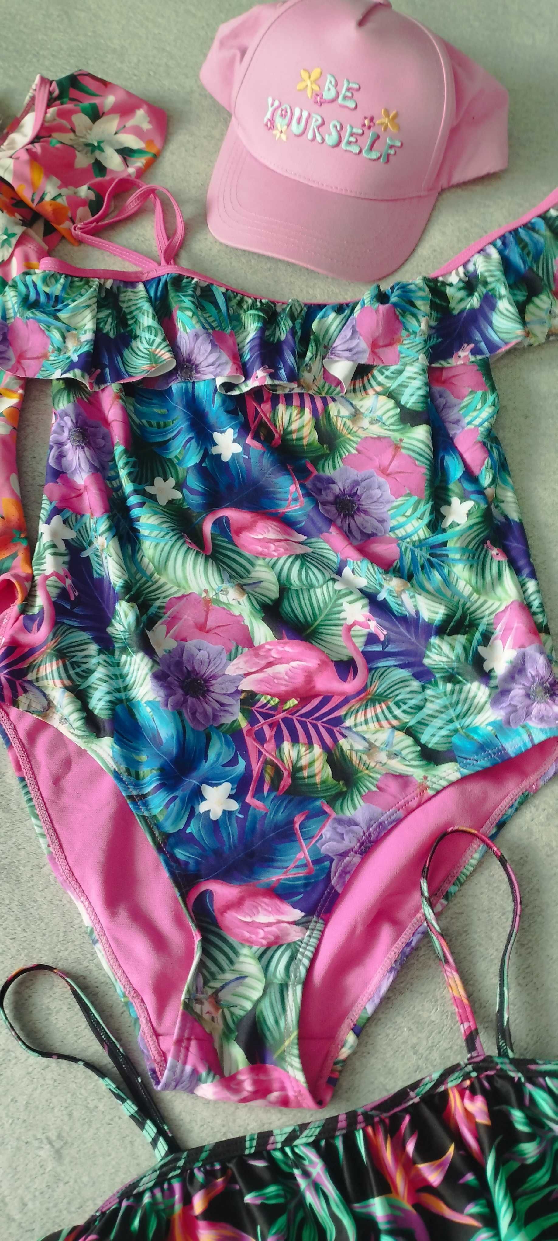 Stroje kąpielowe dla dziewczynki H&M, Reserved - r. 158/164