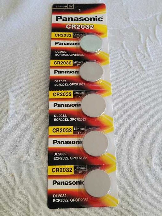 Pilhas Panasonic CR2032