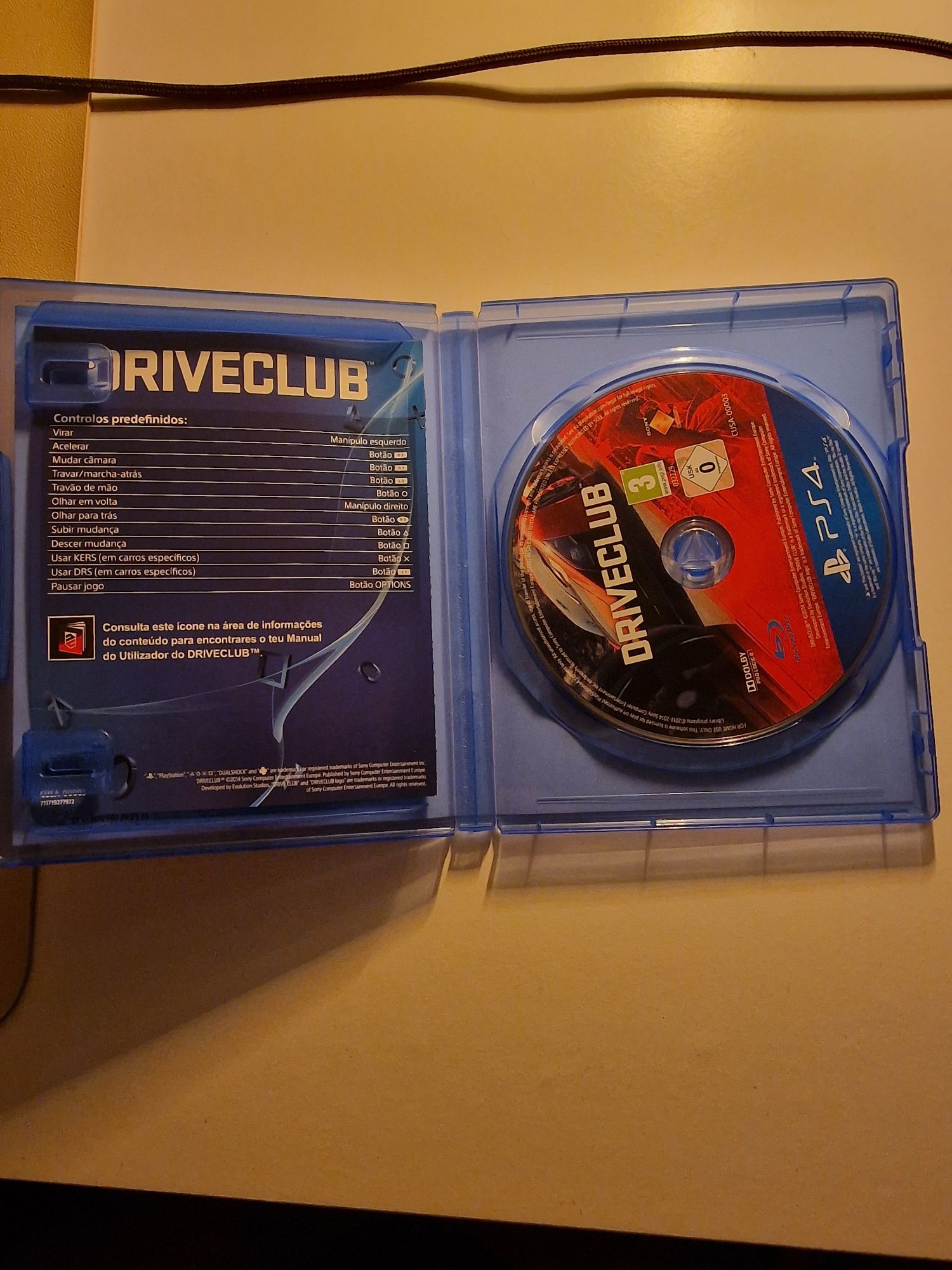 Driveclub PS4 (Compatível com PS5)