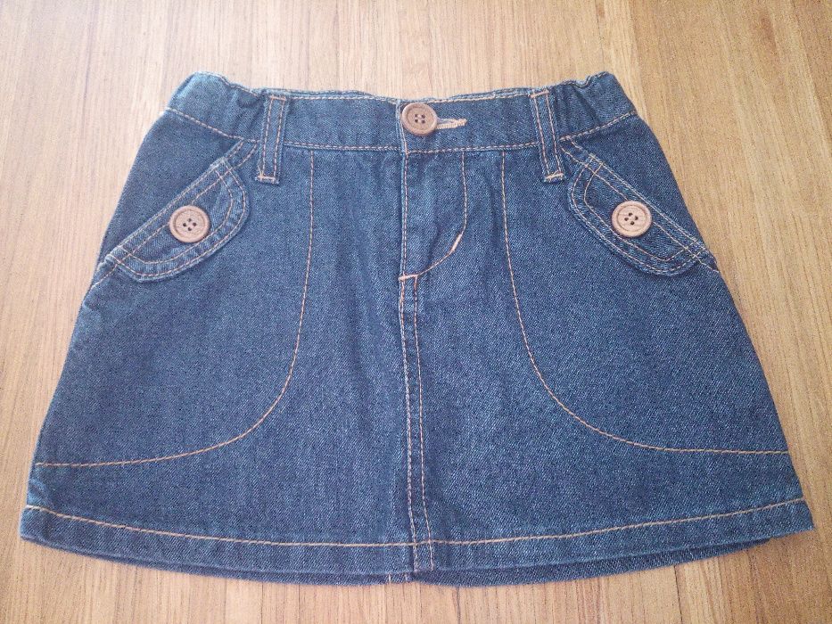 Saia em ganga 2 - 3 anos