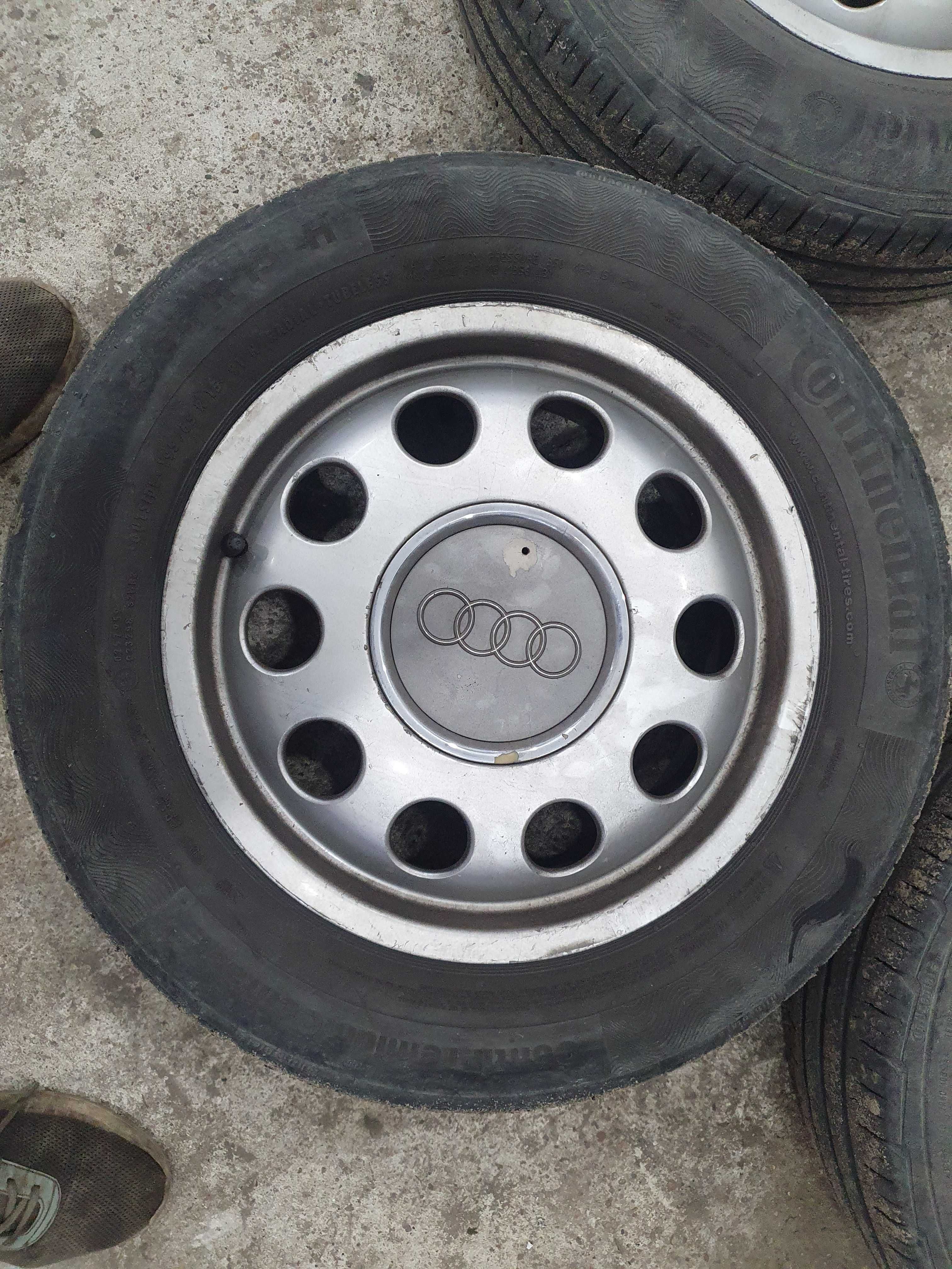 Felgi Koła alufelgi Audi 15 cali 5x100 opony 195/65/15 komplet audi a3
