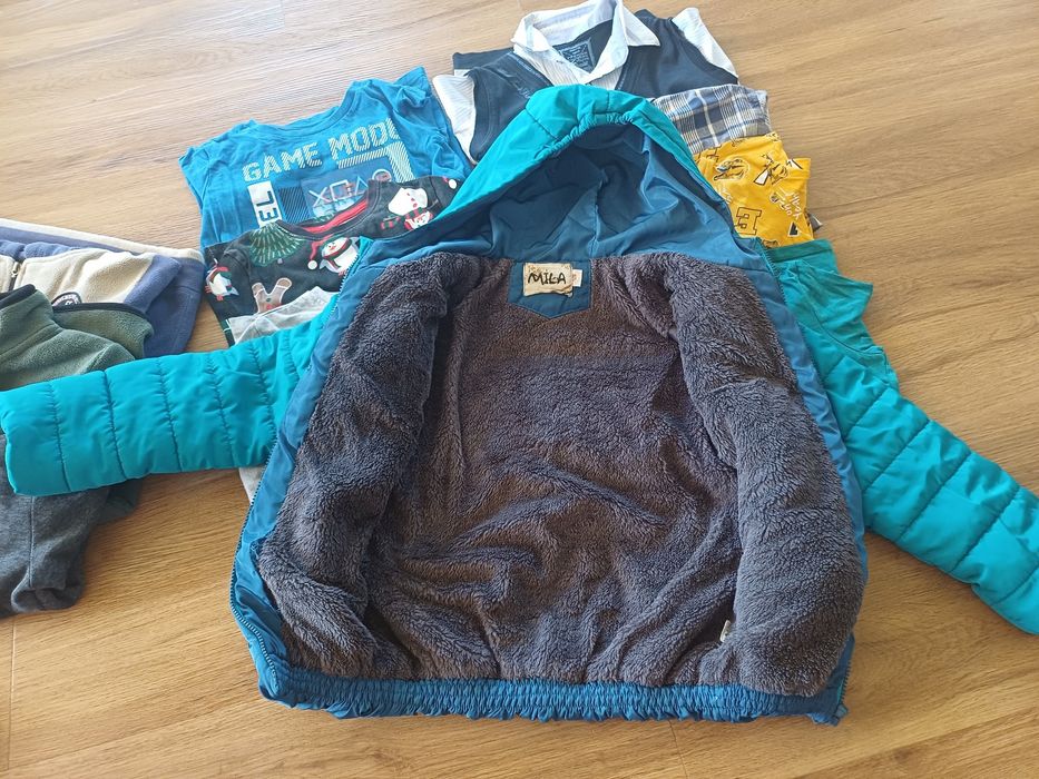 Paka ubrań dla chłopca rozm. 128