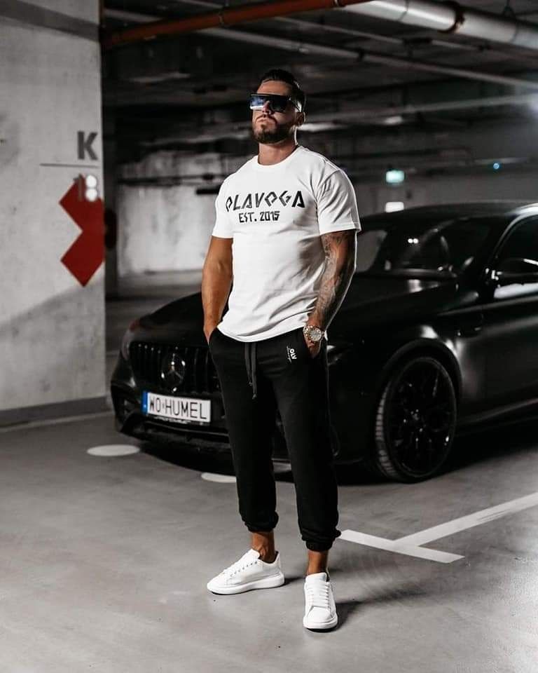 T-SHIRT Meski Olavoga GRECOS MEN BIAŁY czarny beżowy szary M L XL