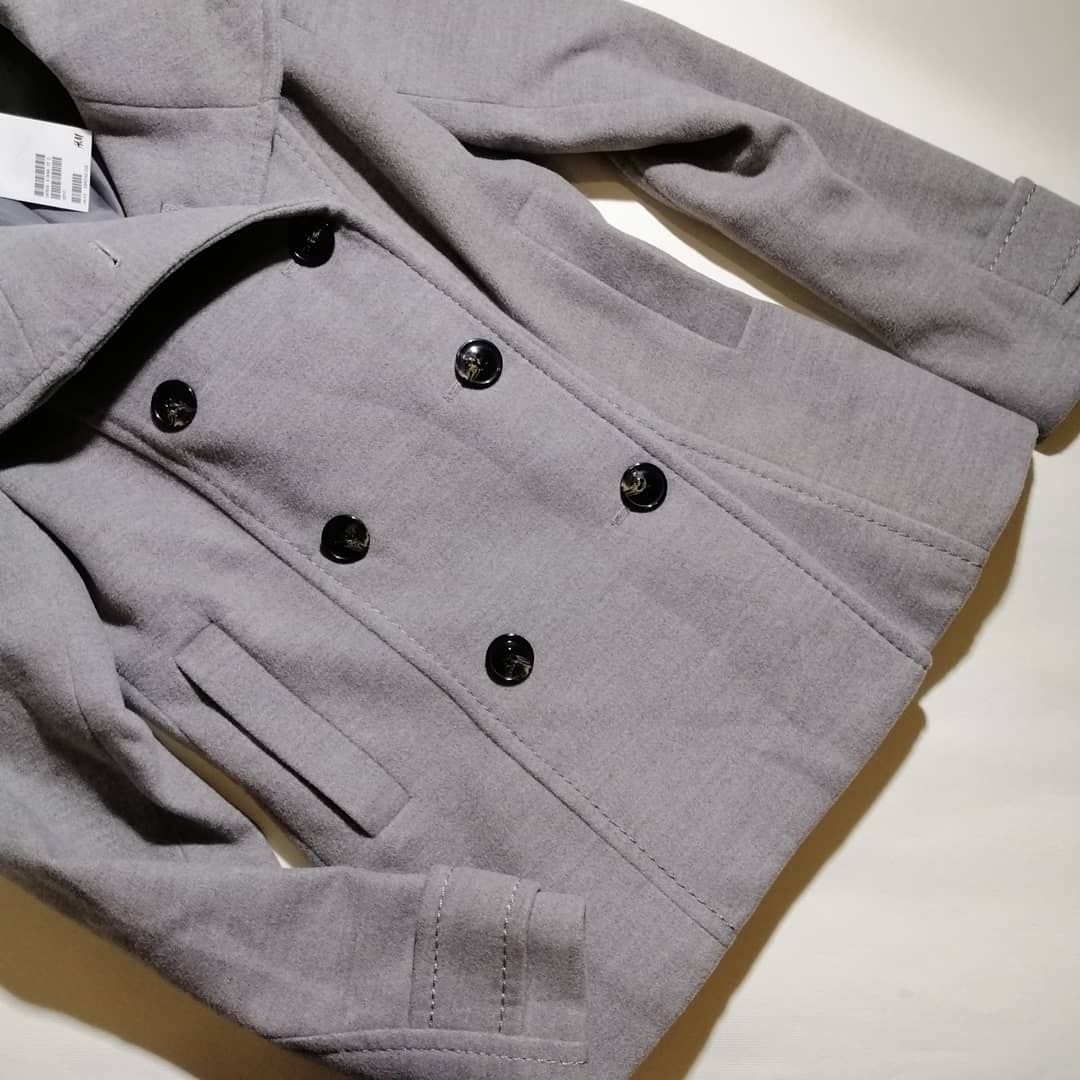 Пальто H&M полупальто куртка короткое пальто деми