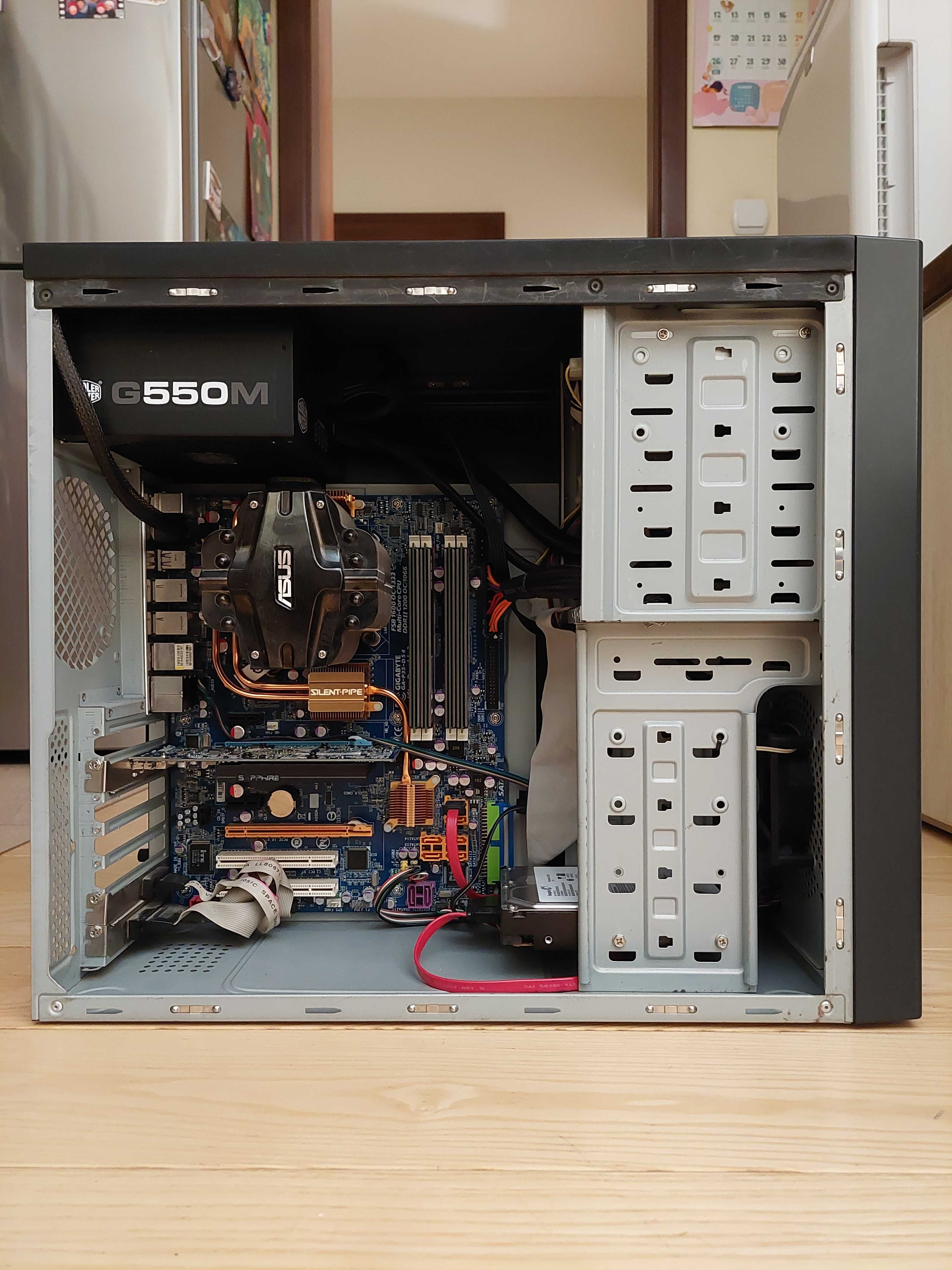 Komputer PC Intel Core2 Quad/8GB/Sapphire Radeon R7/1TB