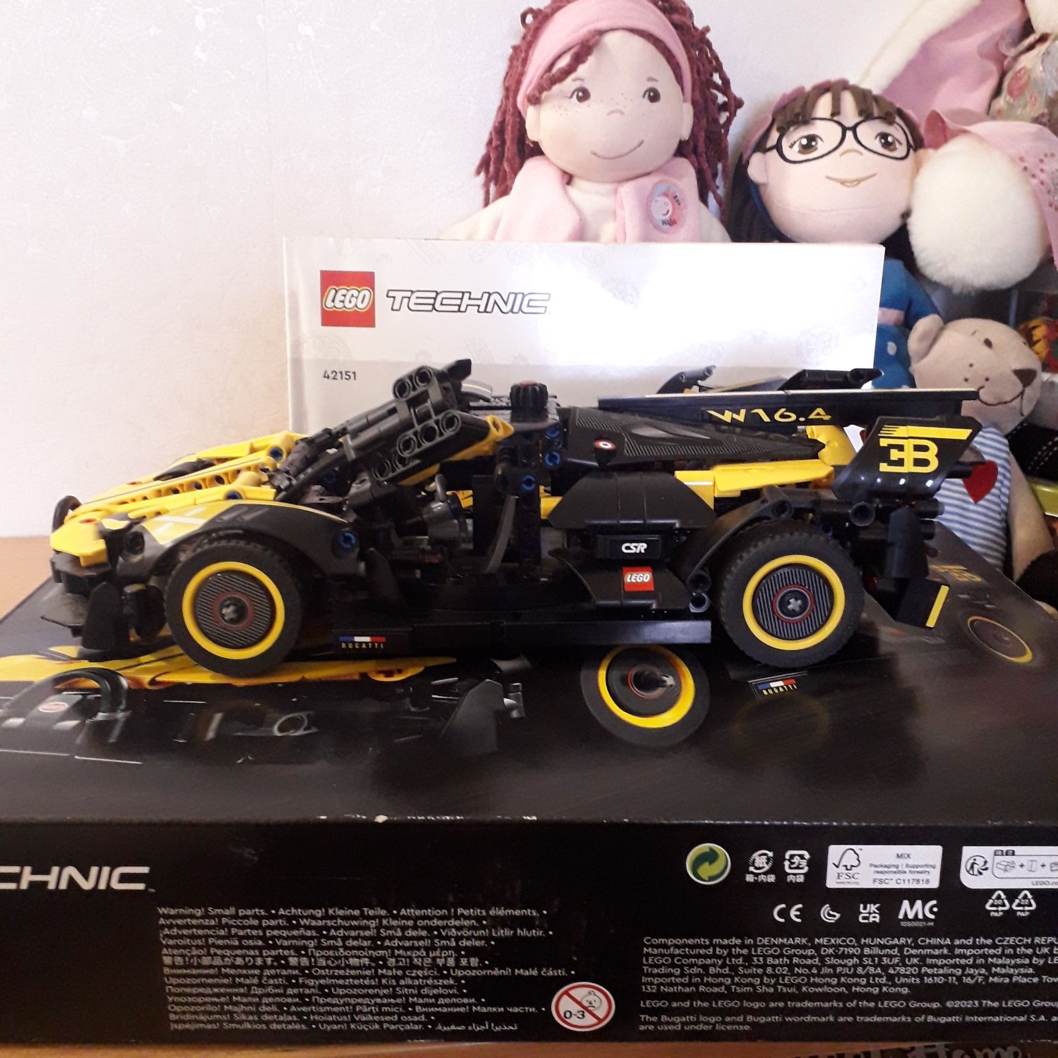 LEGO Technic- модель Bugatti Bolide 42151.