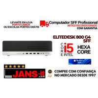 HP EliteDesk 800 G4 SFF | Intel Core i5-8500 (hexa-core)|8GB|SSD 240GB