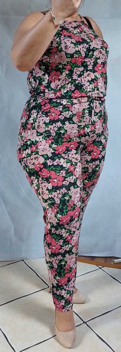 Kombinezon Miss Selfridge 44 46 kwiaty letni