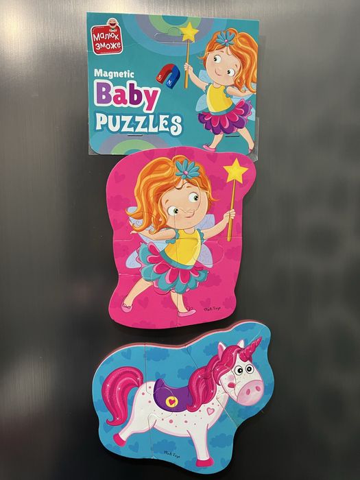 Магнітні мʼякі пазли Fisher Price, Vladi Toys