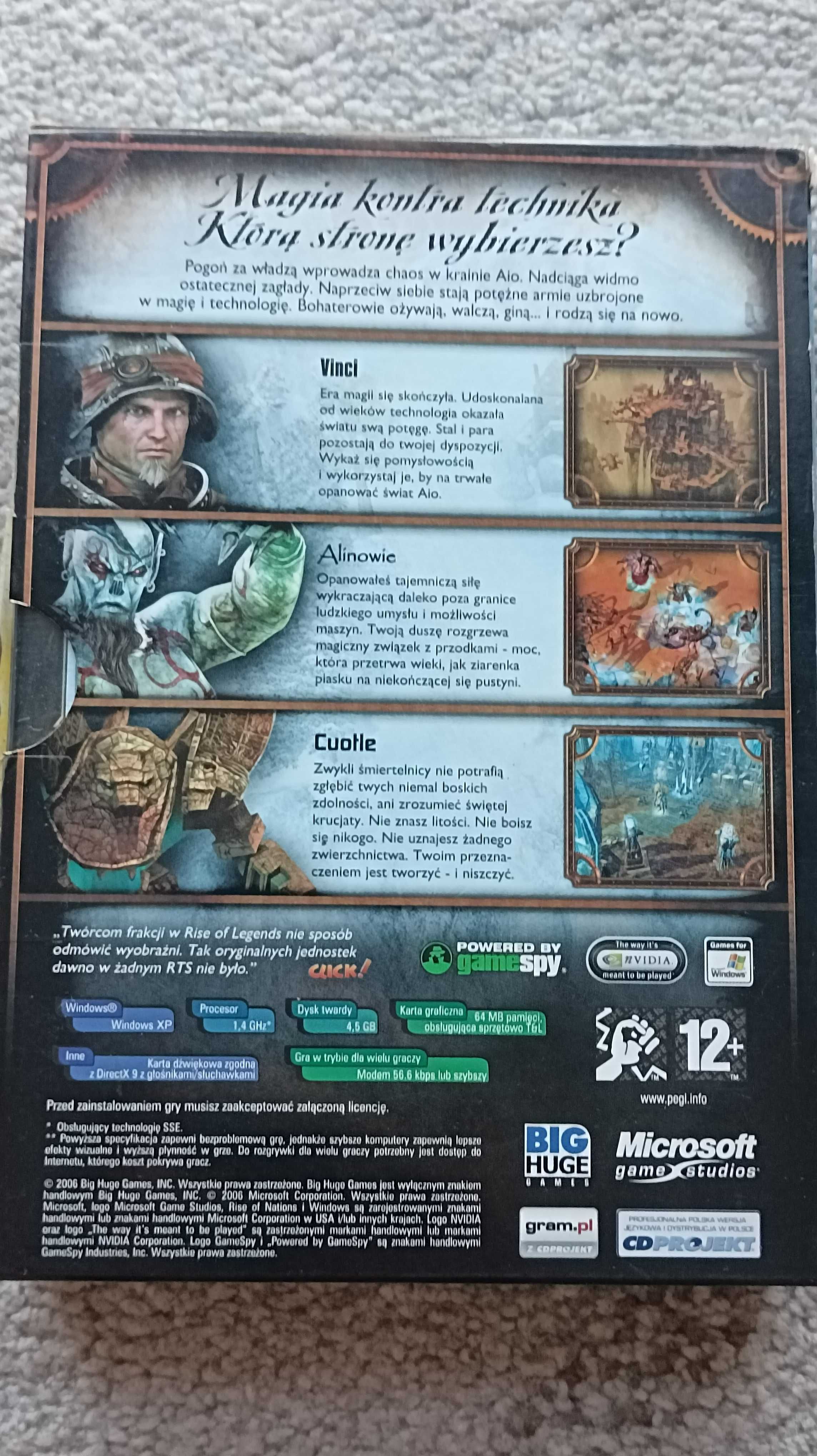Gra PC Rise of Nations: Rise of Legends