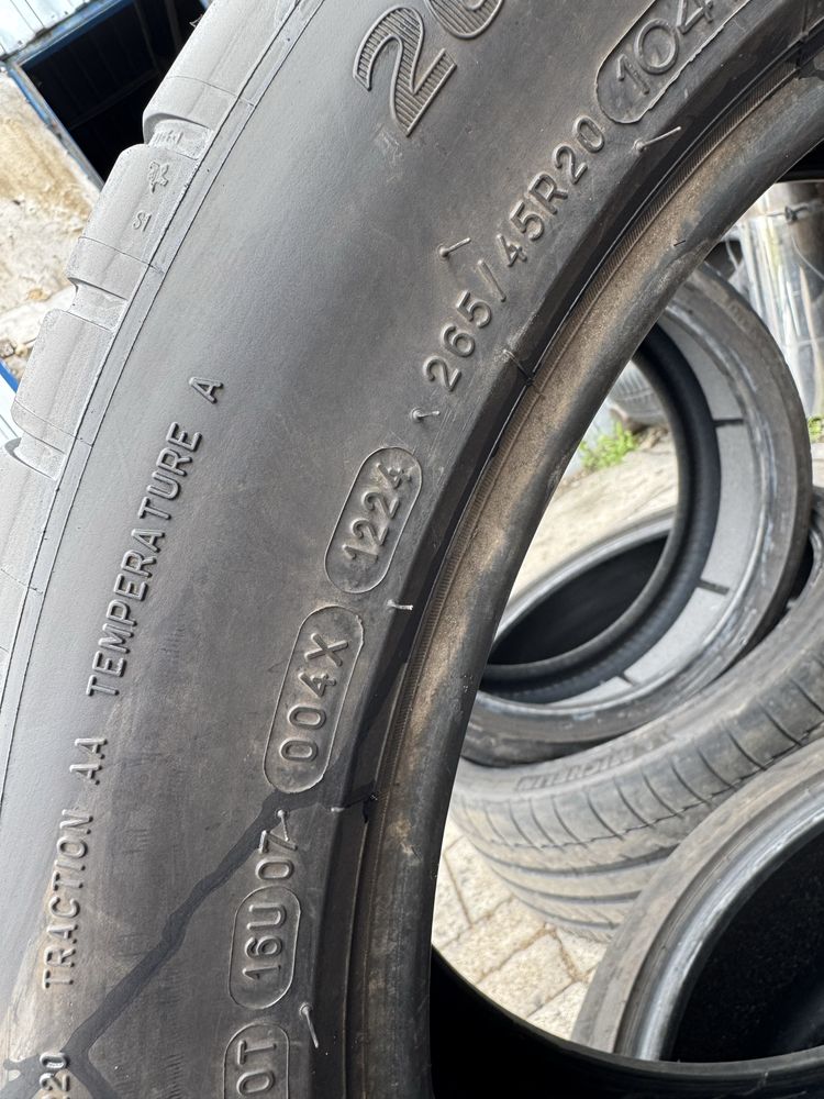 Шина б.у 1 шт 265 45 R20 Michelin Latitude Sport 3 NO 104Y 1 шт