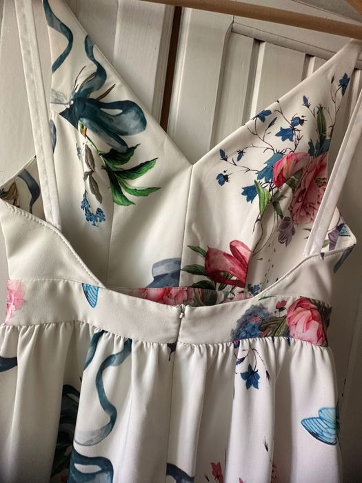 Sukienka w kwiaty maxi