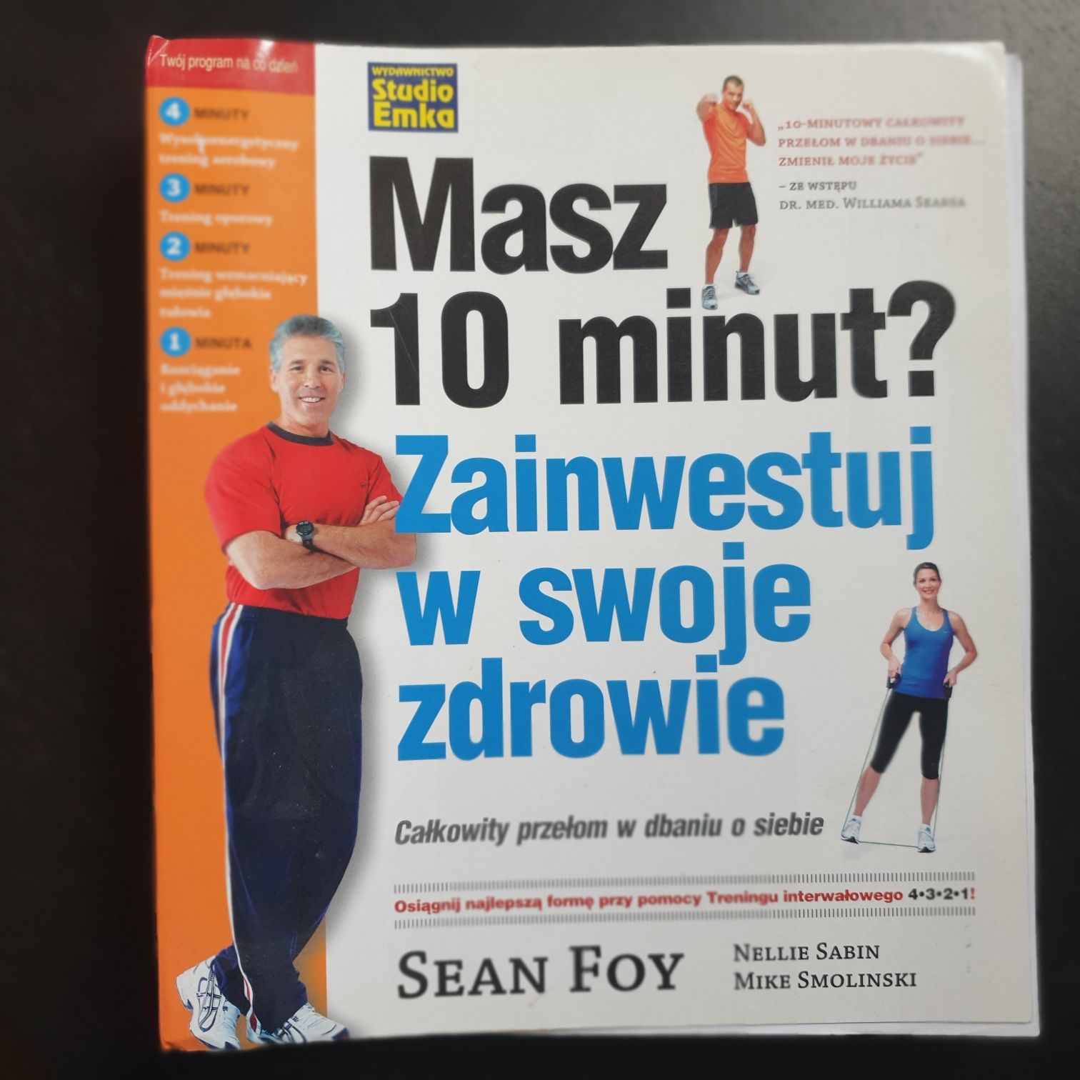 Książka Masz 10 min zainwestuj w swoje zdrowie.