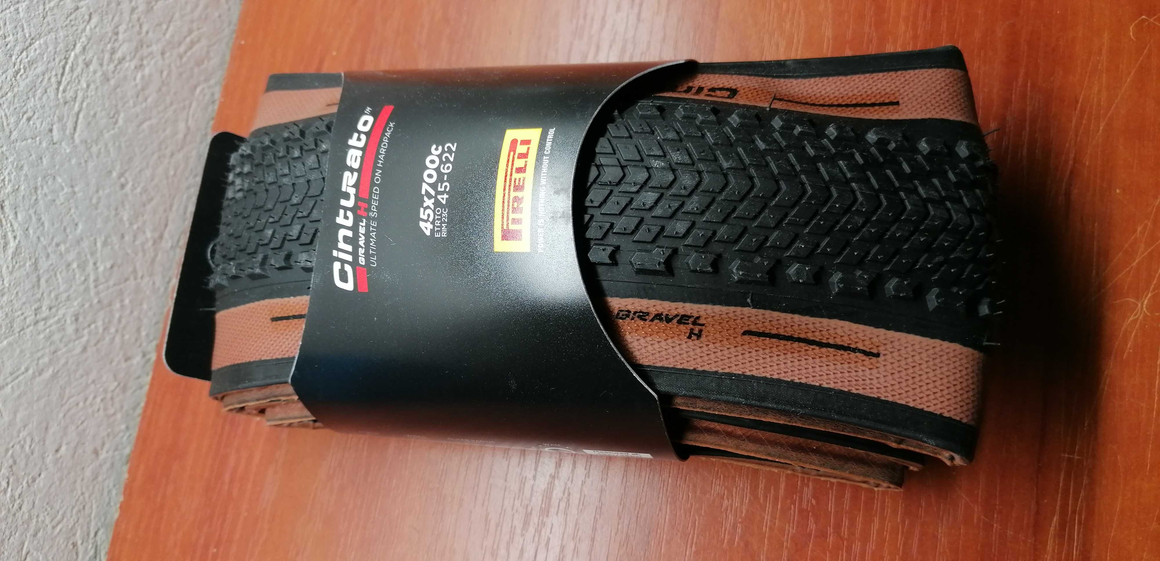 Nowa opona Pirelli Cinturato Gravel H 45C 45x700c 45-622 RIM 23C