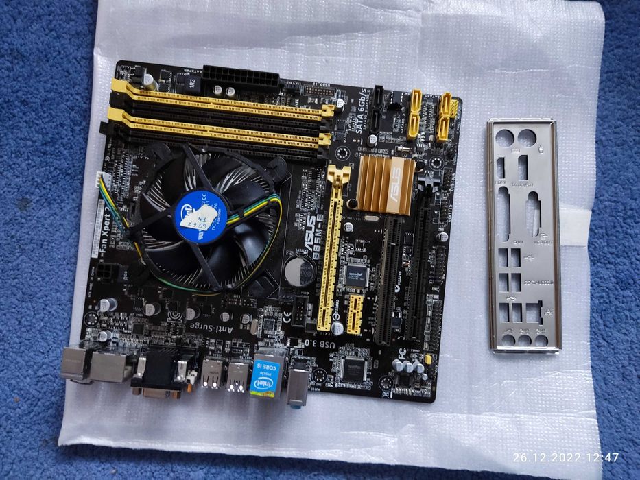 asus b85m-e intel i5 4460 3,2 ghz.  LGA 1155