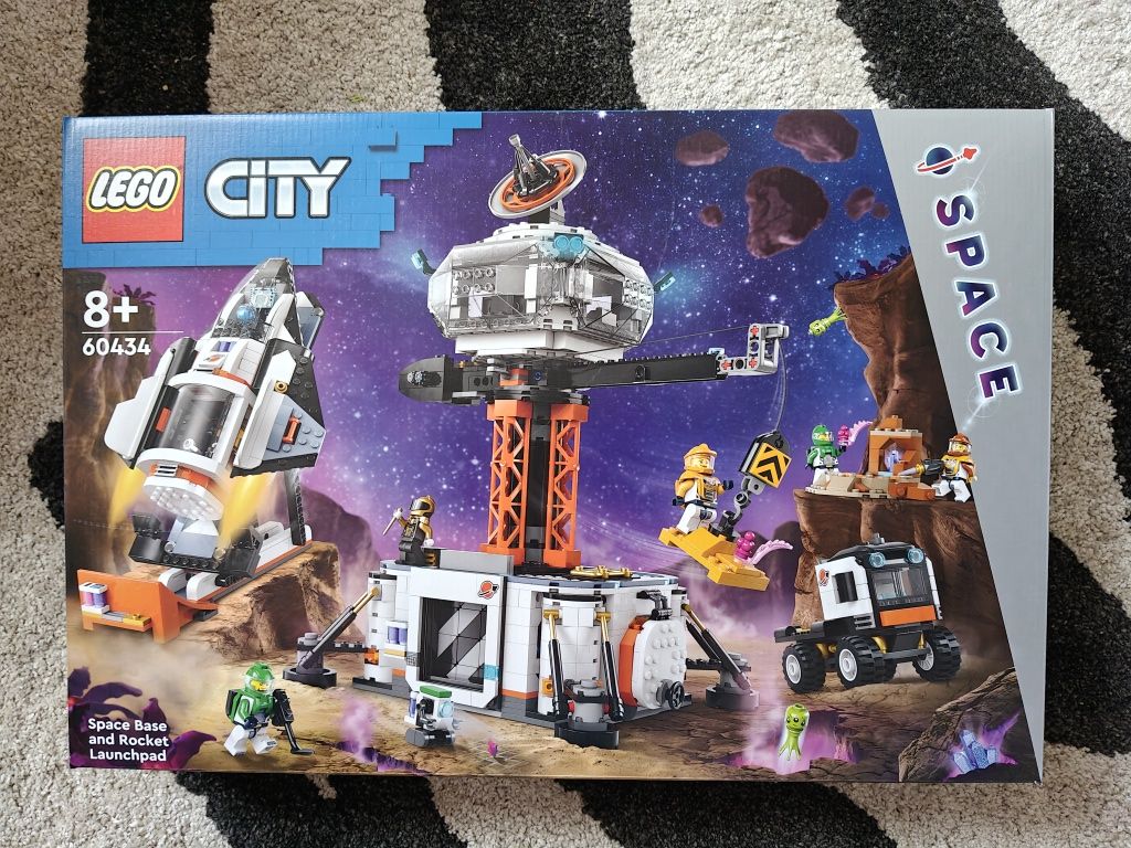 Lego City 60434 Stacja kosmiczna i stanowisko startowe rakiety