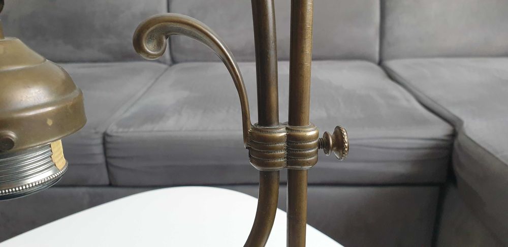 Starocie z Gdyni - Lampa biurkowa ART DECO UNIKAT sprawna