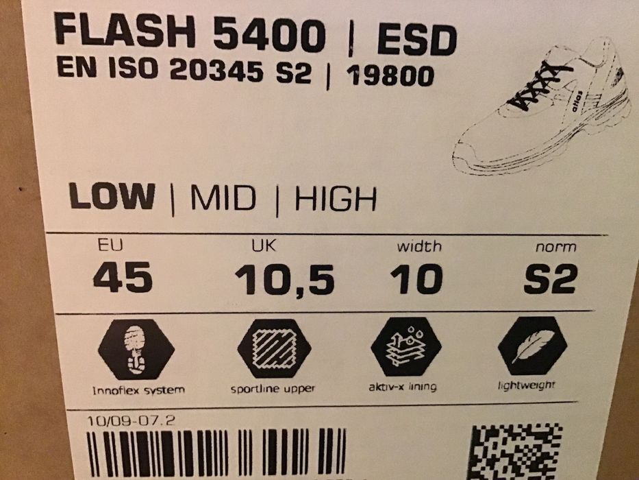 Obuwie ochronne z blacha