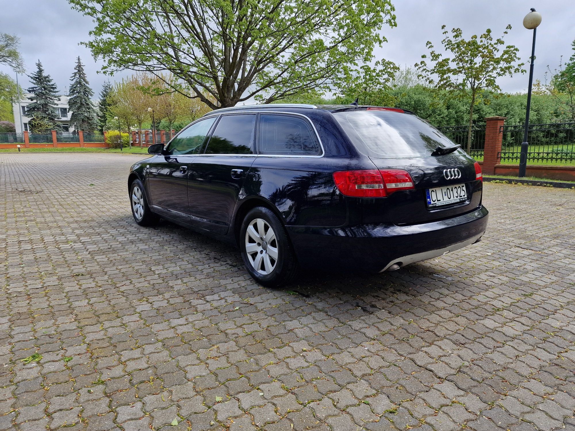 Audi A6 c6 2.7tdi v6 diesel manual granatowy środek!