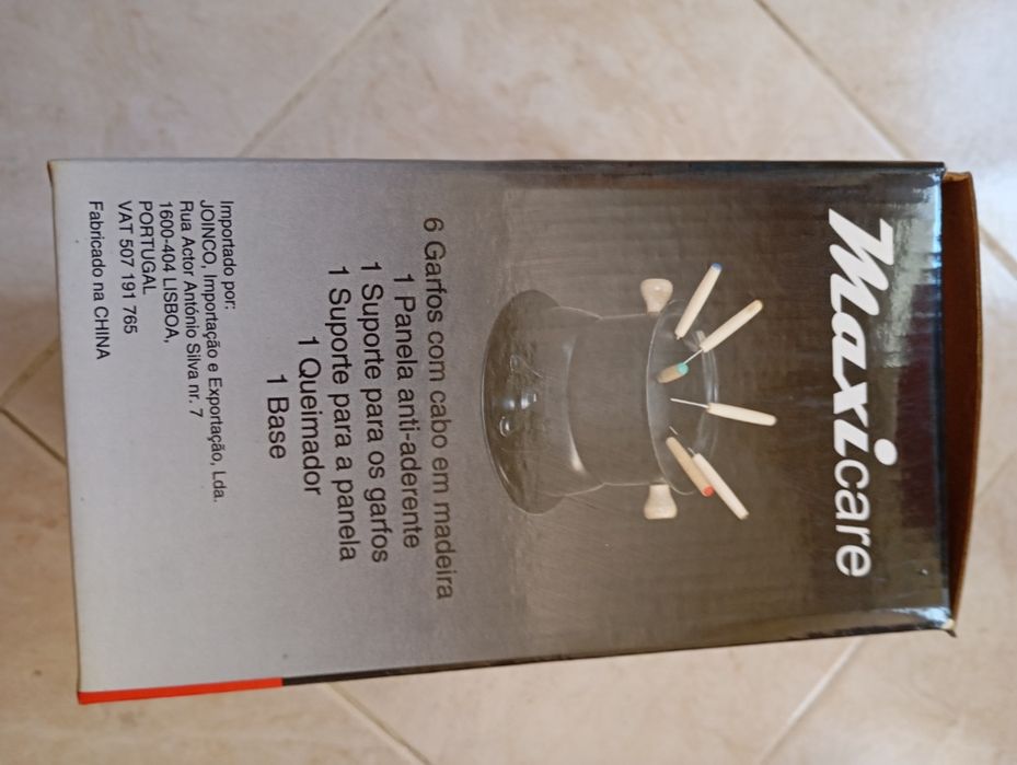Vendo conjunto para fondue maxicare 11 peças semi novo