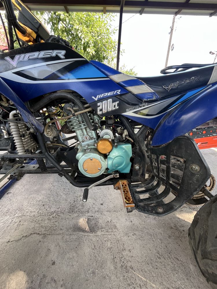 Квадроцикл Viper Bashan 200 СС. 200 кубов