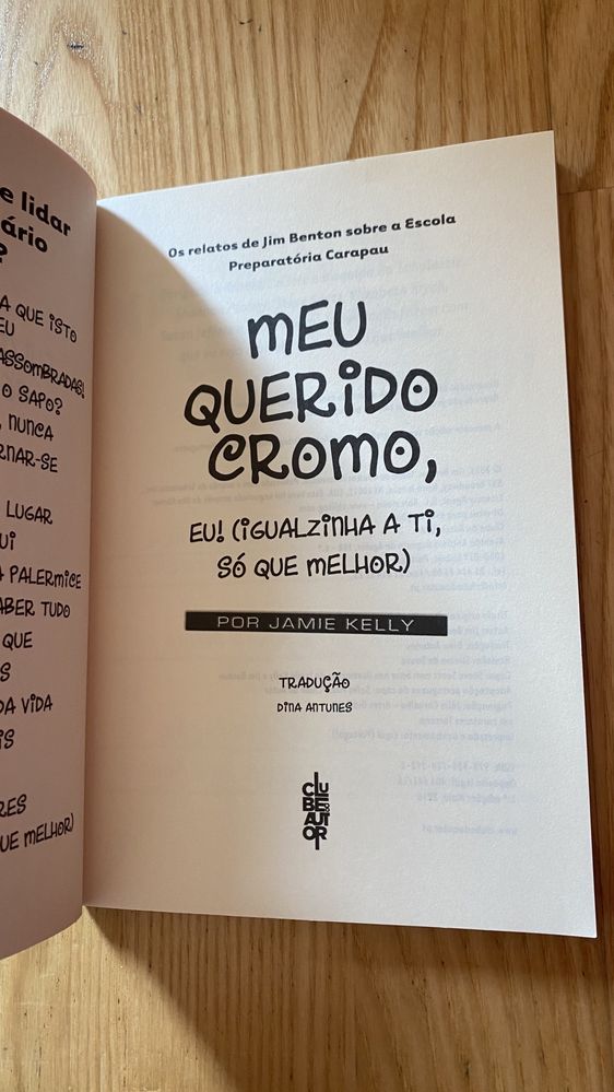 2 livros da coleção meu querido cromo