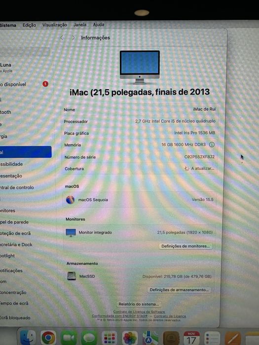 2 apple imac de 21.5”