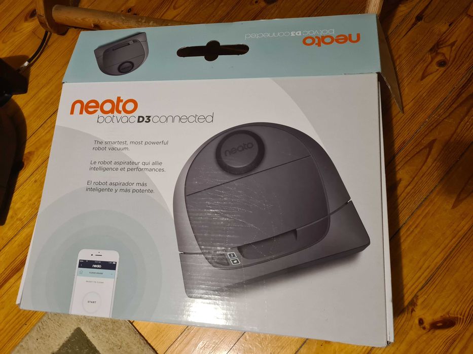 Robot odkurzający sprzątający Neato d3 connected